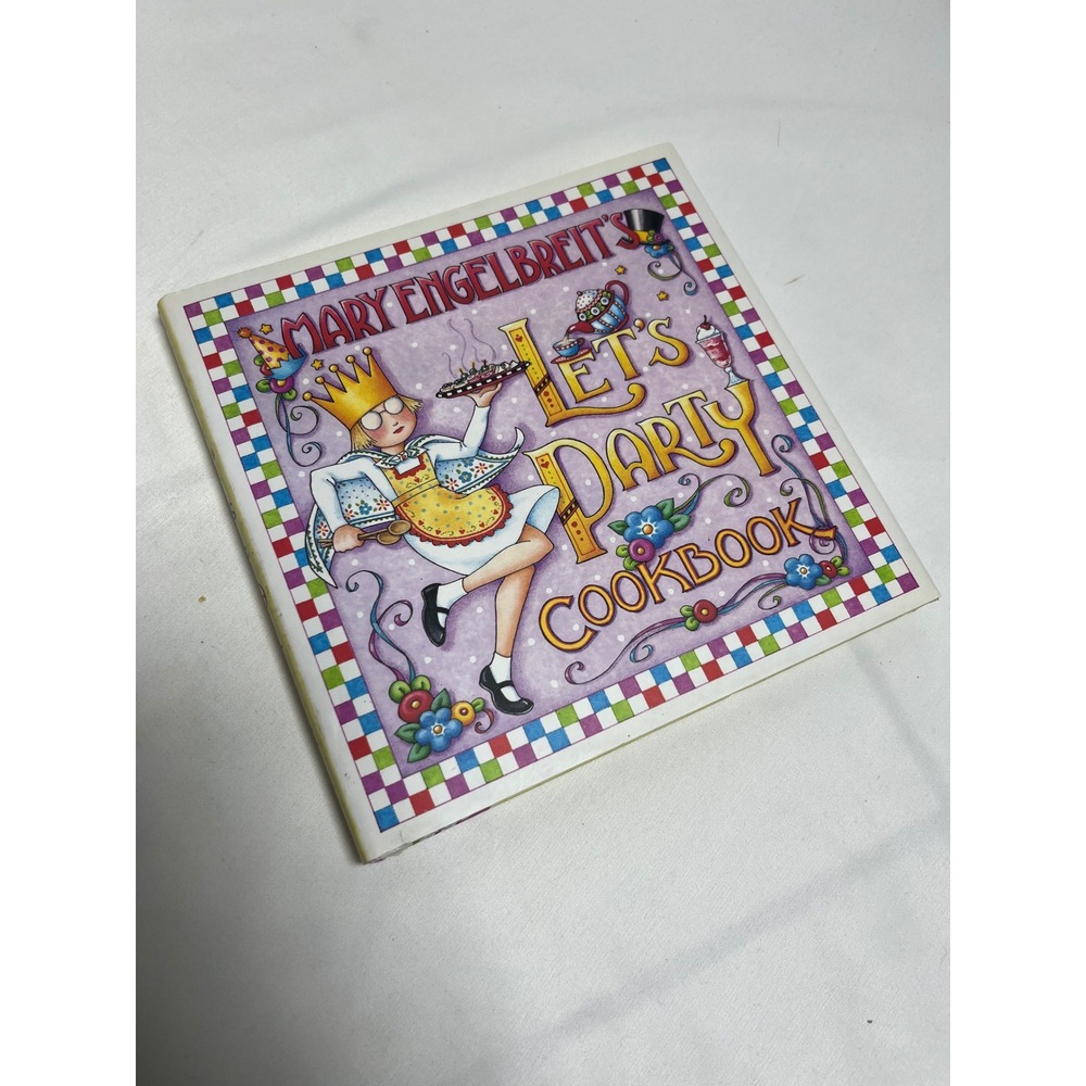 Mary Engelbreit Let's Party Cookbook‎ Hardcover Recipes Illustrations 0740718711